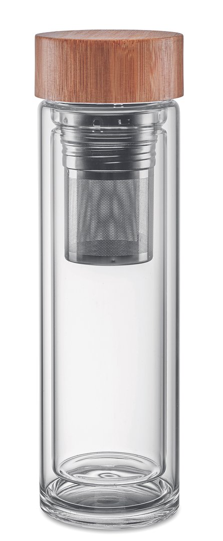 Trinkflasche Glas 400ml Köbistie