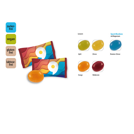 Zuckerfreie Vegane Bonbons im individuellen Flowpack – Fruchtiger Genuss ohne Zucker