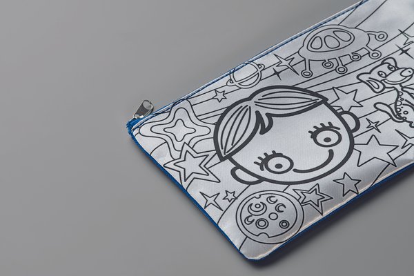 Schlampermäppchen mit Stiften Giafenian