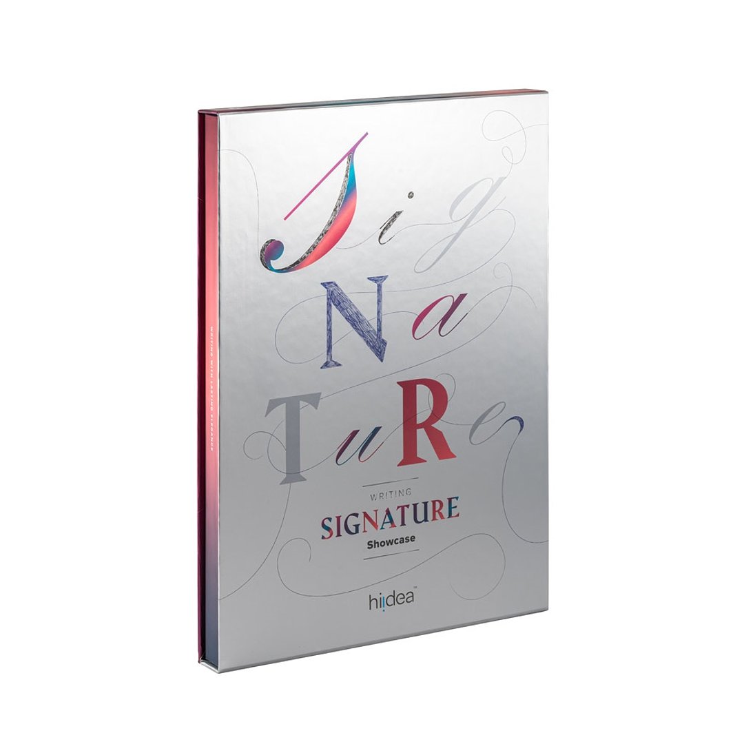 Mustermappe mit 20 Kugelschreibern "Signature" Adinatie