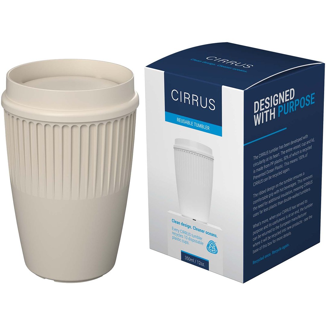 POP 350 ml Becher mit 360°-Deckel - Durega