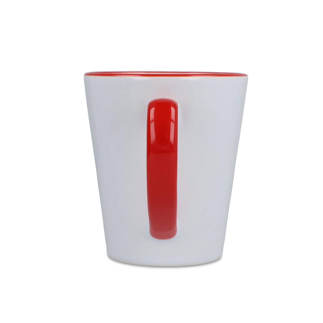 Melbourne Sublimationsbecher farbiger Rand & Henkel 350ml Jongin