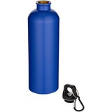 750 ml matte RCS-zertifizierte, einwandige Trinkflasche aus recyceltem Edelstahl mit Karabinerhaken - Nolfenas