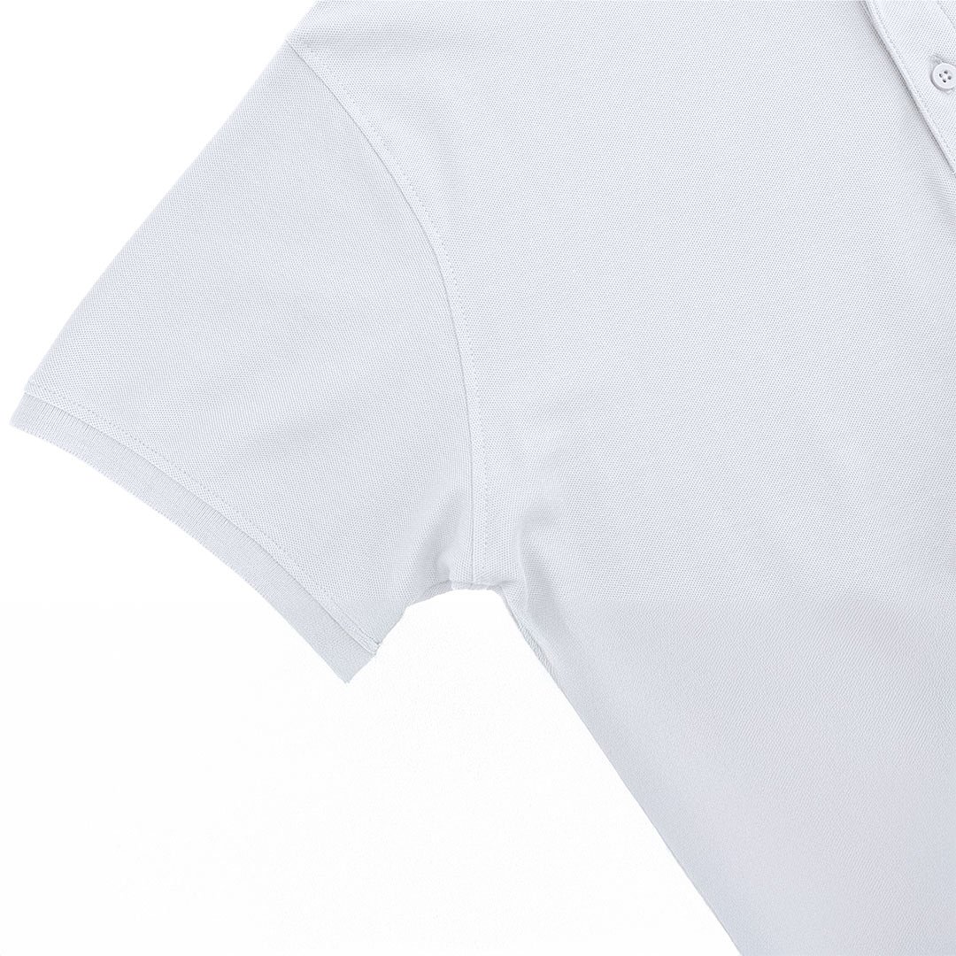 Erwachsene Weiss Polo-Shirt Idlin