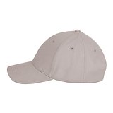 Kappe aus 100 % gebürsteter Baumwolle (260 g/m²) mit 6 Paneelen Raitlin