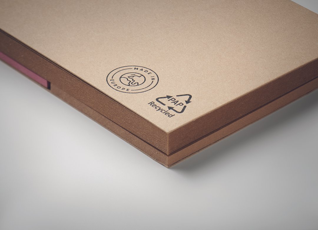 Recyceltes Notizzettel-Set Sari