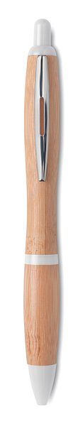 Druckkugelschreiber ABS/Bambus Mengie