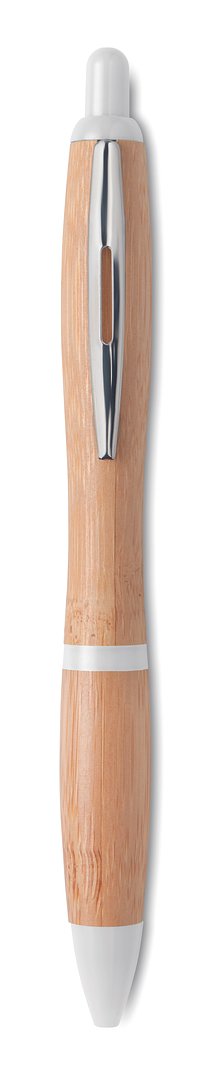 Druckkugelschreiber ABS/Bambus Mengie