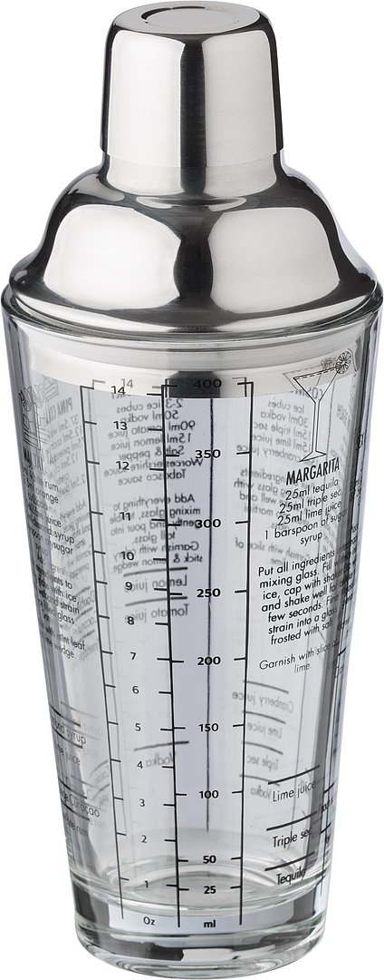 Glas-Cocktailshaker (400 ml) Mirina