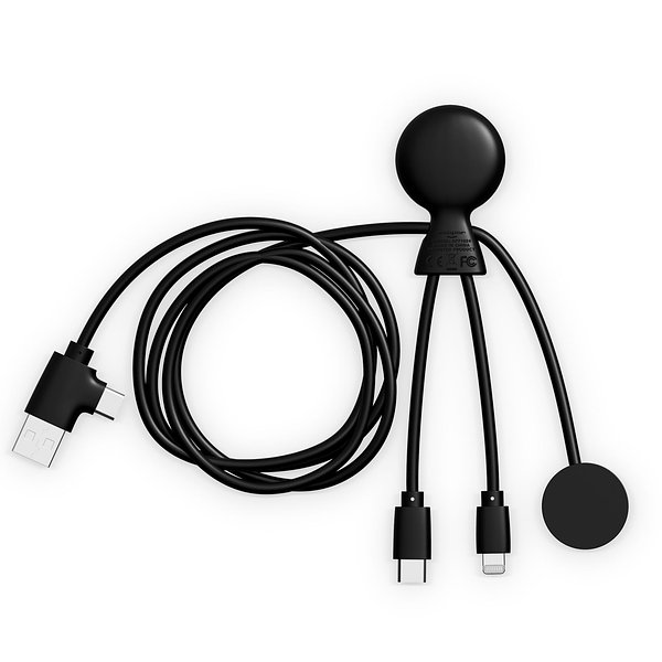 Mr. Bio Long Multi-Kabel für Apple/Samsung Watch 1 Meter Elinat