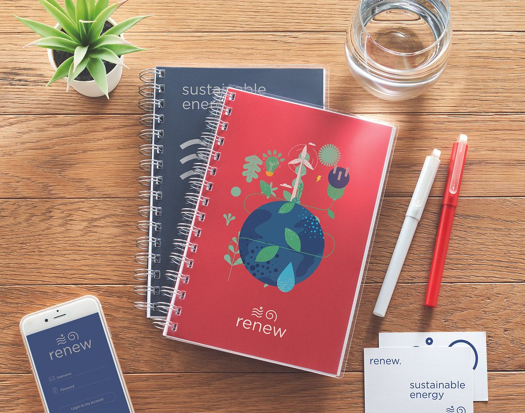 DIN A5 Notizblock Bigna