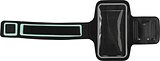 Telefonarmband Menga | Kunststoff und Klettverschluss