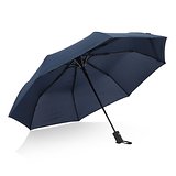 Daintree 190T Pongee 21.5" Faltbarer winddichter Regenschirm Auto open Corschte