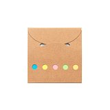 Büroset 2-in-1- aus 100 % Recyclingpapier mit 6 Haftnotizblöcken Chlitas