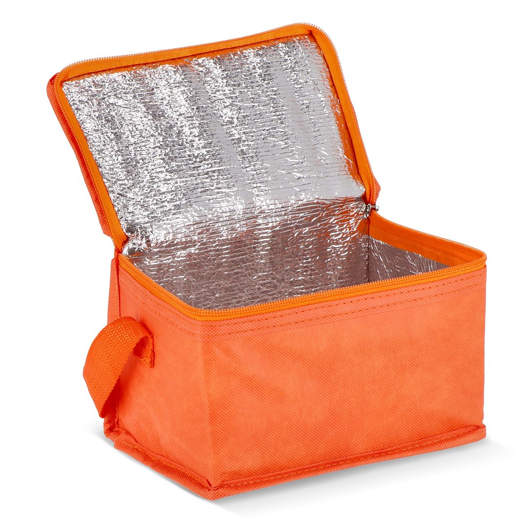 R-PET 6 Dosen-Kühltasche Non Woven 20x 13 x 12,5cm 75g/m² Veili