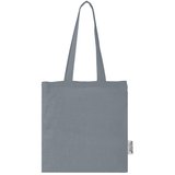 140 g/m² Baumwoll Tragetasche aus GRS recycelter Baumwolle, 7L - Giun