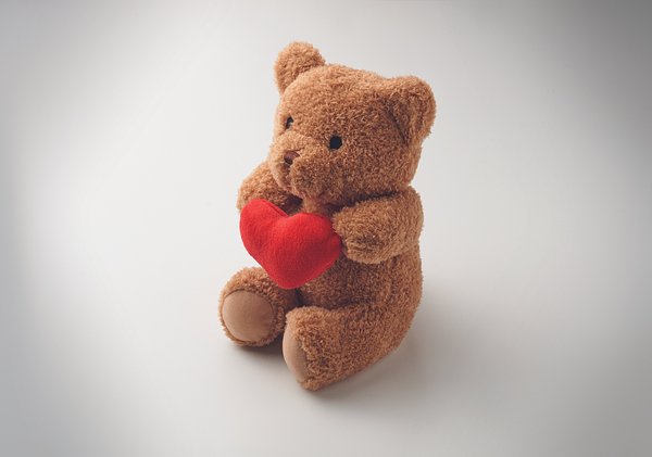 Teddybär mit Herz 23cm Ramudori