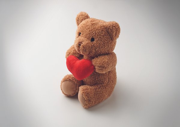 Teddybär mit Herz 23cm Ramudori