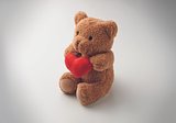 Teddybär mit Herz 23cm Ramudori
