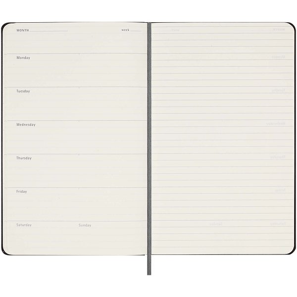 Hardcover Wochenplaner L, undatiert - Stia