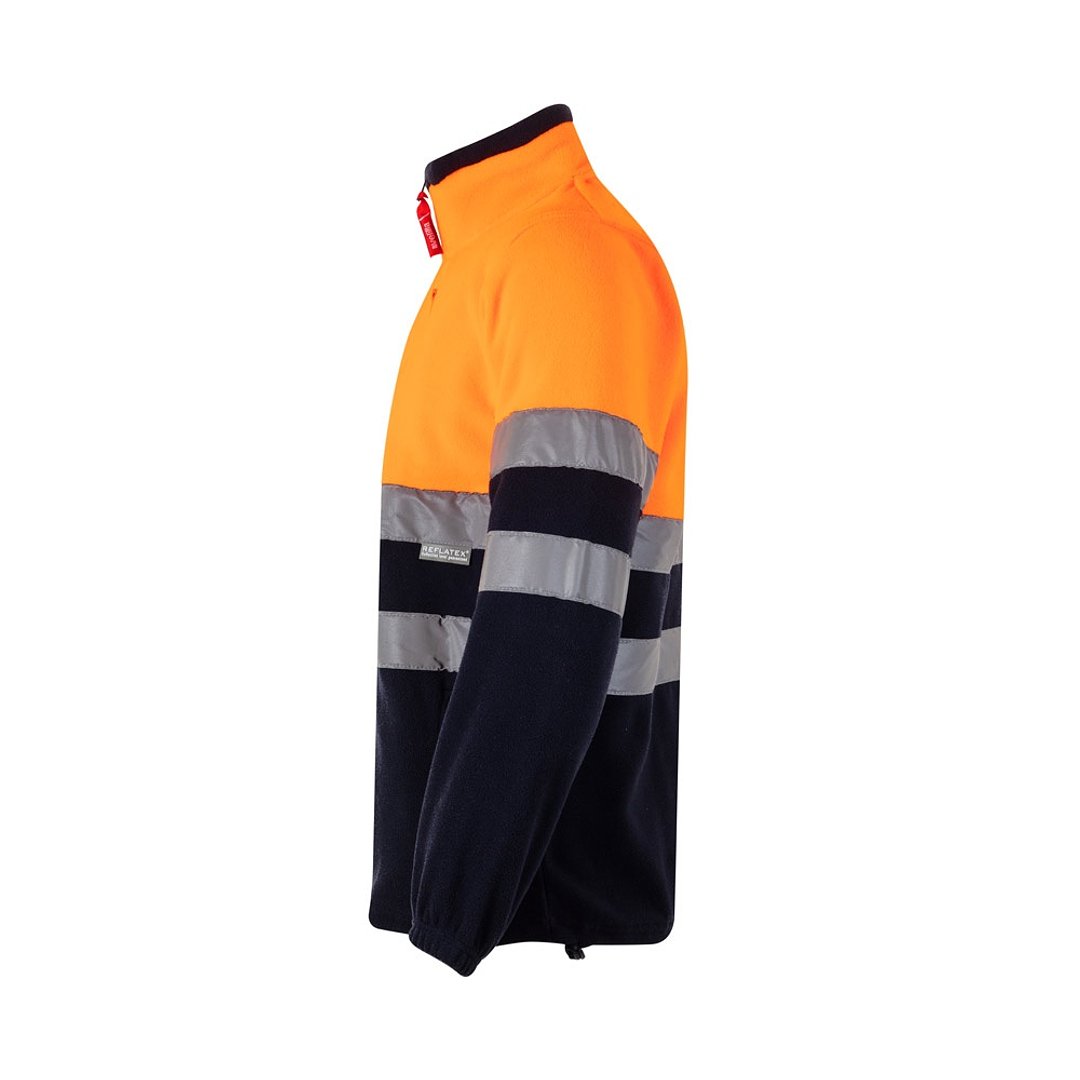 Zweifarbige Fleecejacke (280g/m²), aus Polyester (100%) Altiat