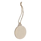 Weihnachtskugel in Form einer Holzkugel Betian