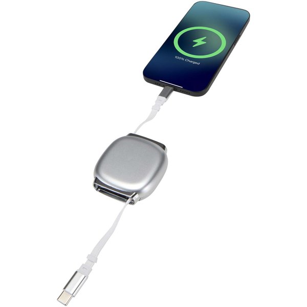100 W CarPlay-Kabel aus recyceltem Kunststoff mit einziehbarer Leitung und PD-Ladefunktion - Orenan