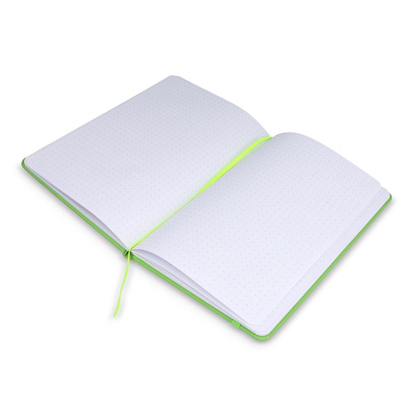 Notizbuch A5 PU mit Rasterpunktseiten Stiafrs