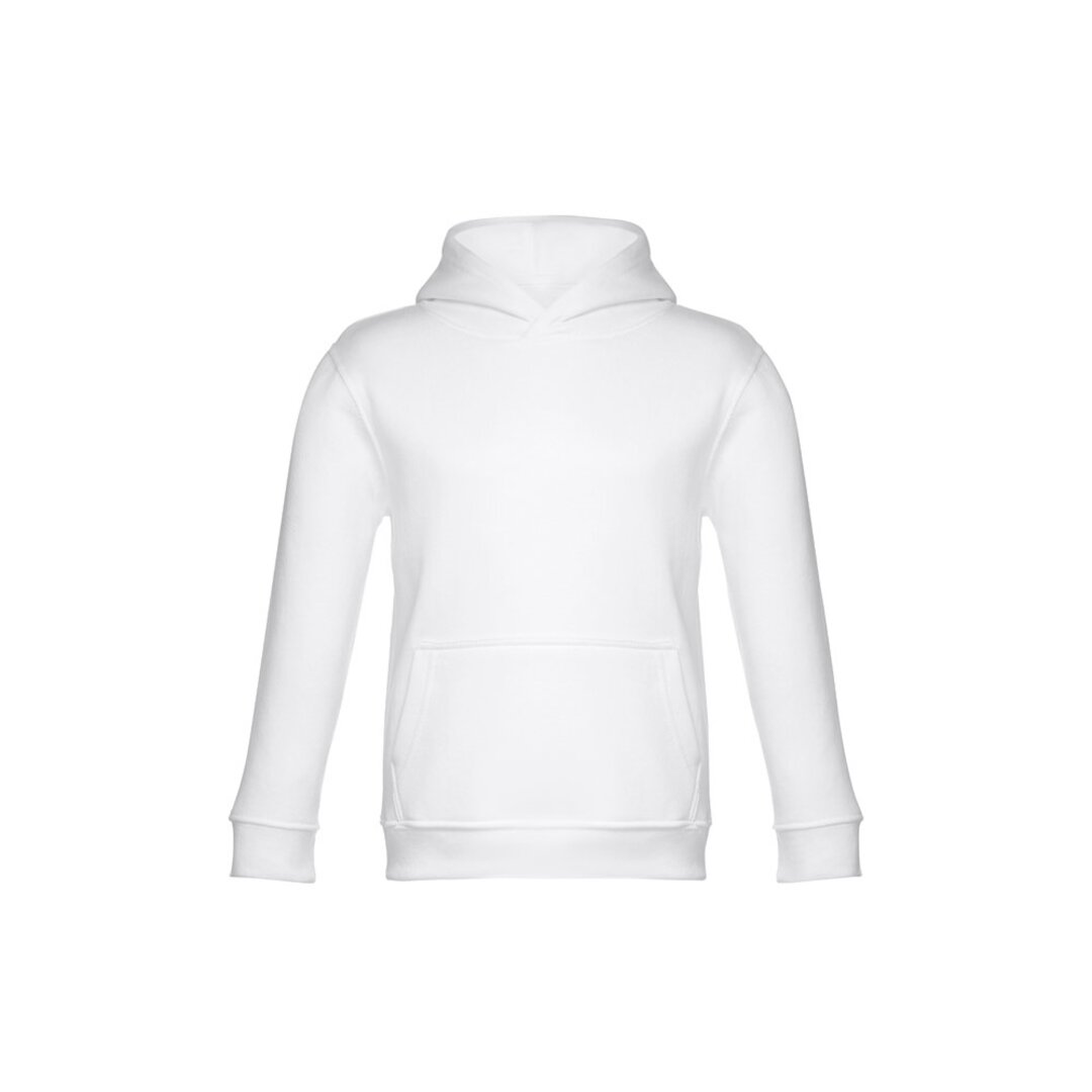 Kinder Unisex-Sweatshirt, mit Kapuze Stein
