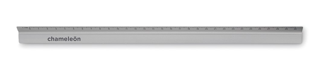 Dreikantlineal Aluminium 30cm Ramingien