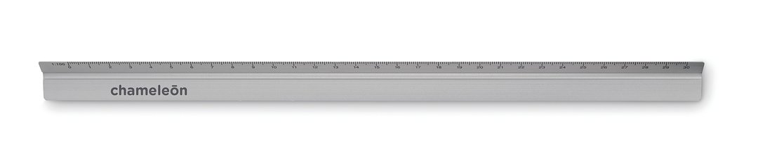 Dreikantlineal Aluminium 30cm Ramingien