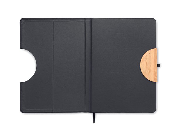 DIN A5 RPET Notizbuch, liniert Mengaull