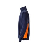 Zweifarbiges Frottee-Sweatshirt (260 g/m²), aus Polyester (65 %) und Baumwolle (35 %) Rudorscht