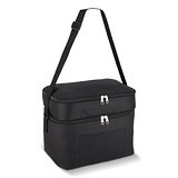 R-PET 600D Doppelfach-Kühltasche 30 x 20 x 25cm 12L Lursin