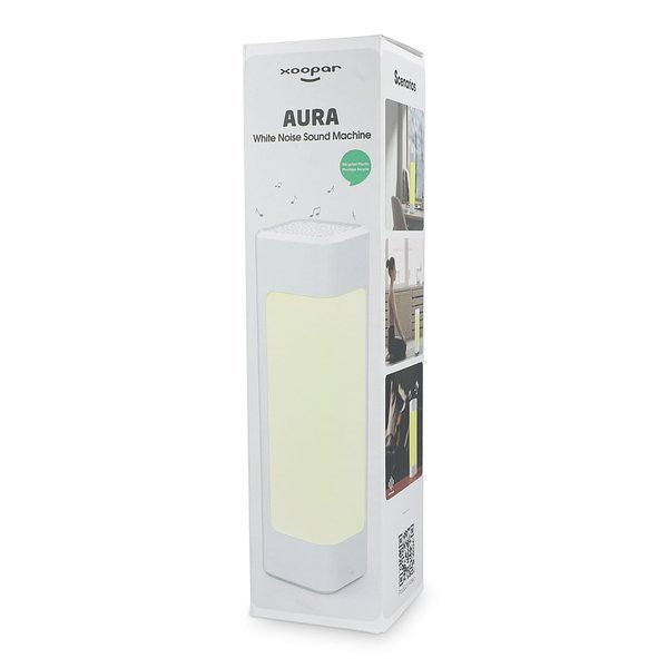 Aura White Noise Lautsprecher aus recyceltem Kunststoff Mareni