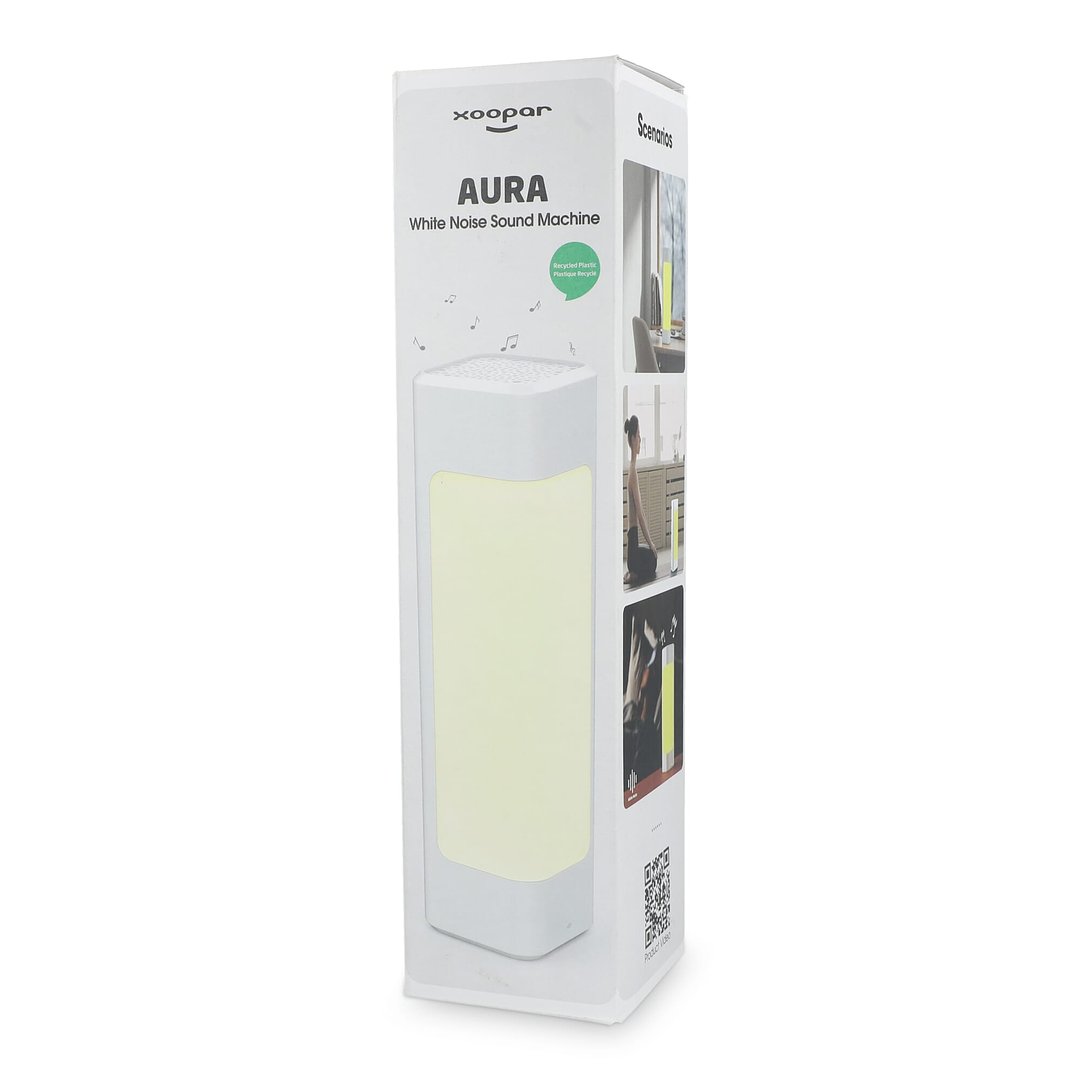 Aura White Noise Lautsprecher aus recyceltem Kunststoff Mareni
