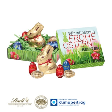 Osternest mit Schokolade von Lindt