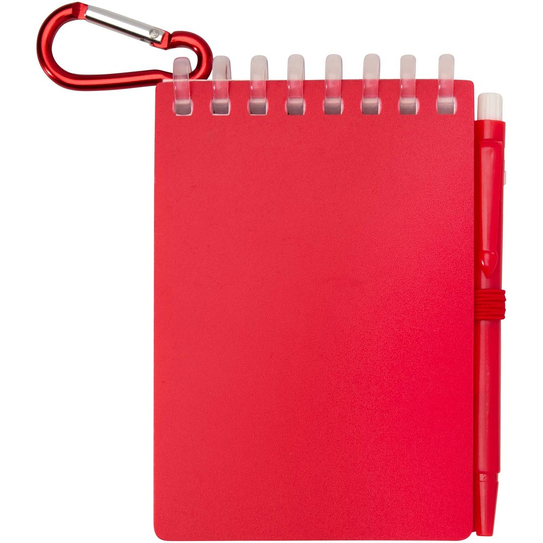 Mini Recyceltes Outdoor-Softcover Notizbuch und Kugelschreiber Set (schwarze Mine) - Minel