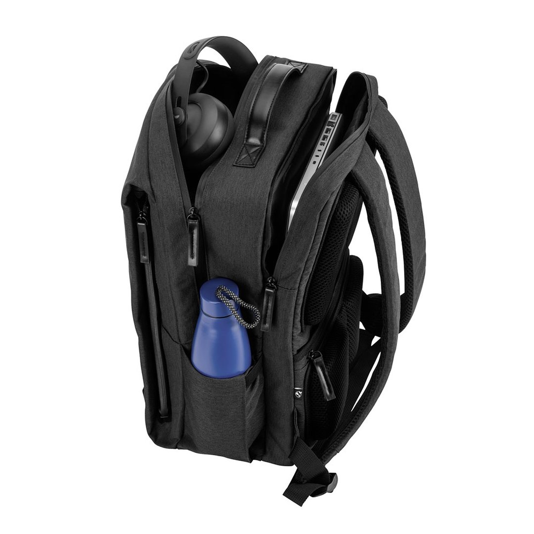Laptop-Rucksack (17") aus hochdichtem 600D-Recycling-Polyester (20 l) Dorsie