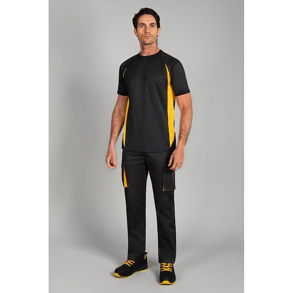 Zweifarbiges technisches T-Shirt mit Bird-Eye-Design (160 g/m²), aus Polyester (100%) Dumerix