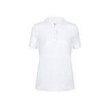 Frauen Weiß Polo-Shirt "keya"