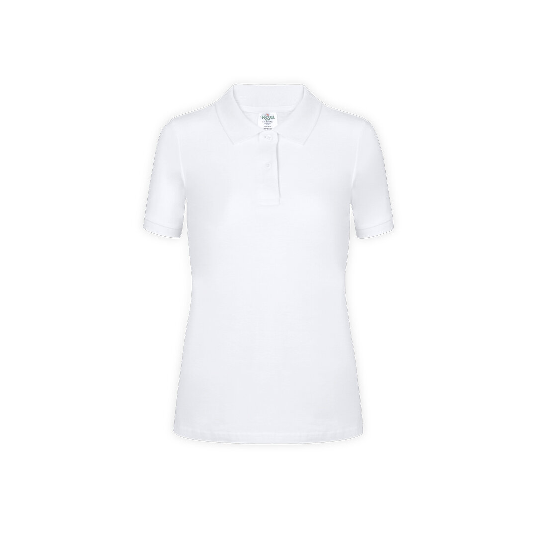 Frauen Weiß Polo-Shirt "keya"