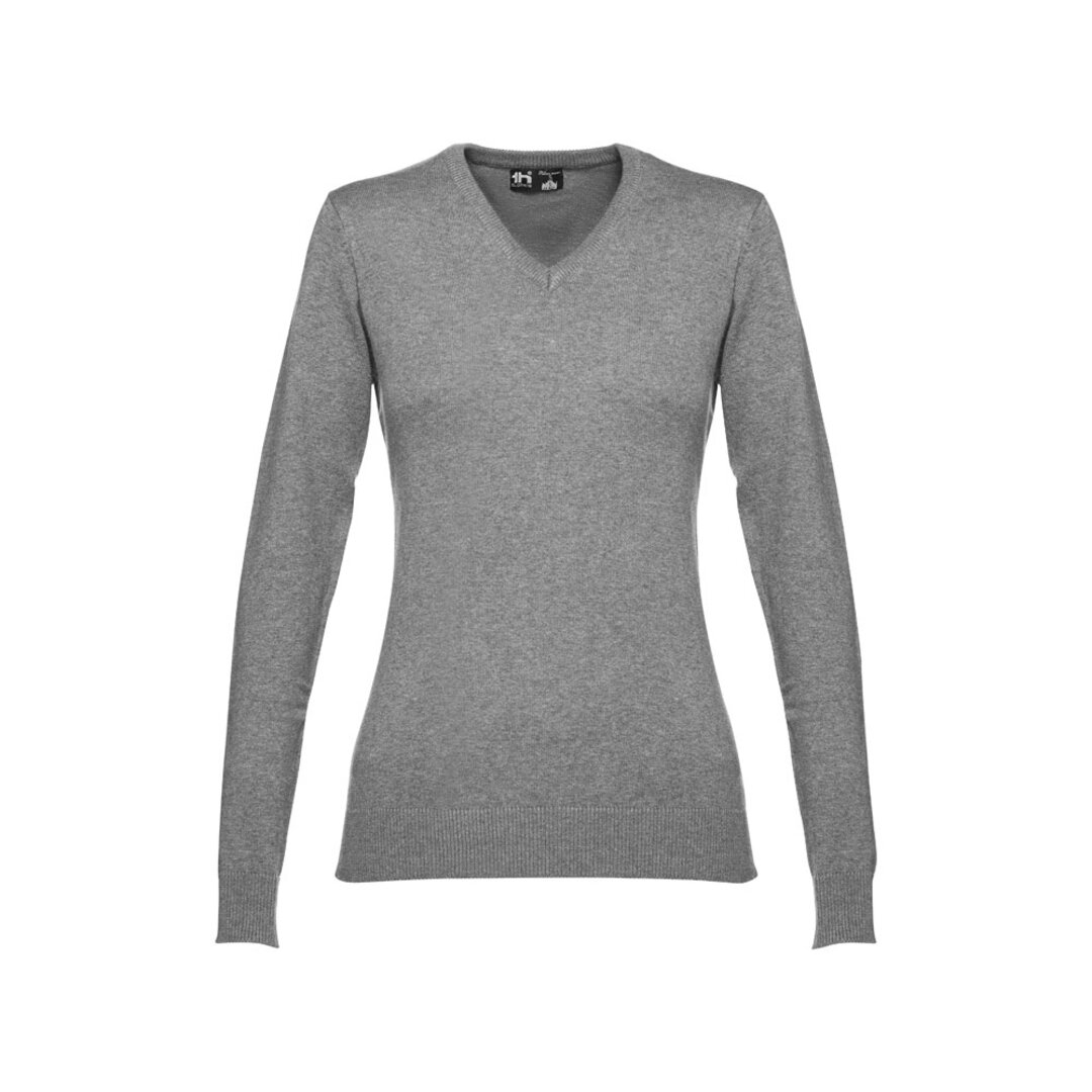 Damen Pullover mit V-Ausschnitt Lurinelle