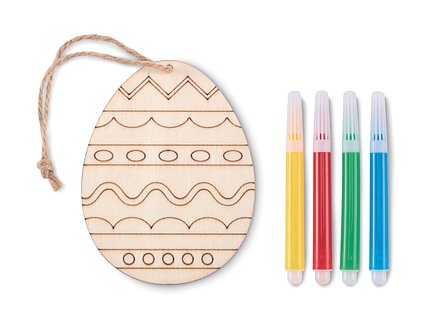 Malset Holz-Osterei Gritana