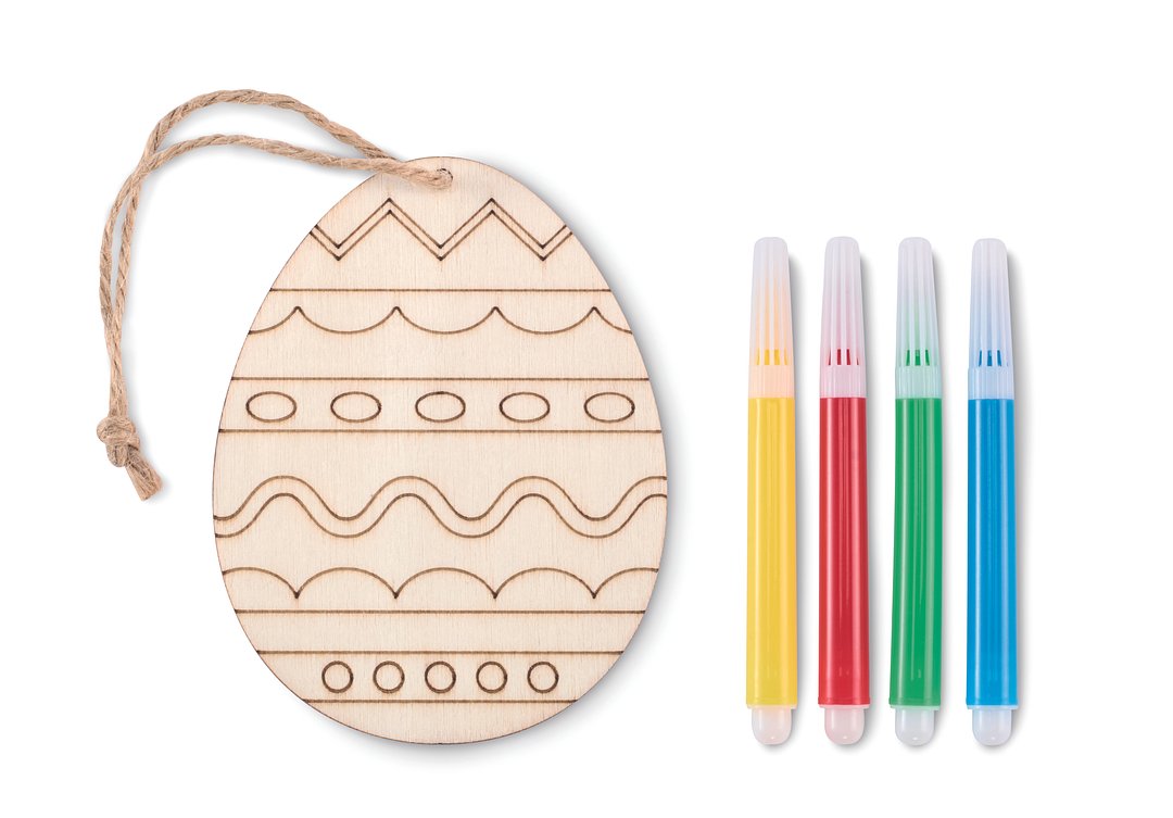 Malset Holz-Osterei Gritana