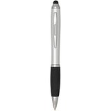 RCS Stylus Kugelschreiber aus recyceltem Kunststoff mit farbigem Schaft und schwarzem Griff (schwarze Tinte) - Annatrun
