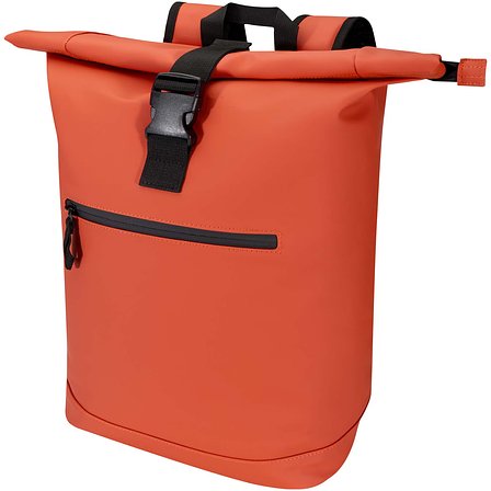 Plus 15" GRS-recycelter Rolltop Rucksack 18 L - Loli