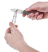 Taschenmesser aus Edelstahl Frist
