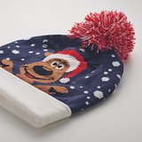 Weihnachtliche Strickmütze Tria