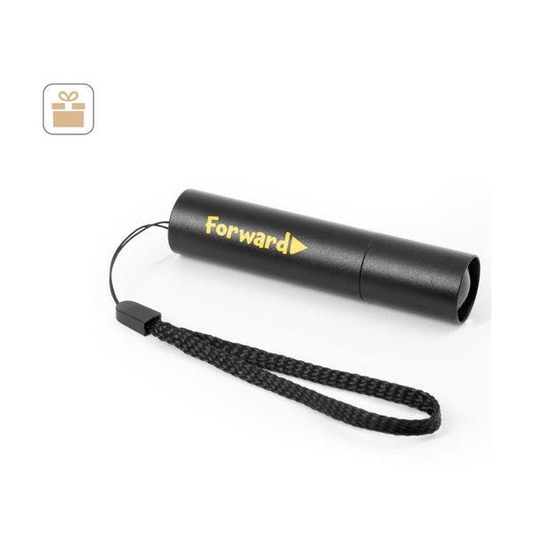 Taschenlampe mit 30 mm ausziehbarer Spitze, wiederaufladbar Jonnatz